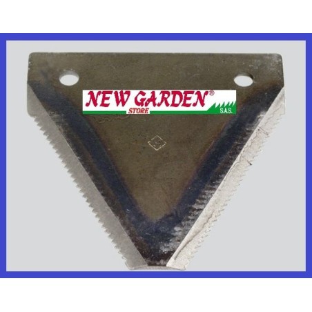 Lama dentata rivetto barra falciante falciatrice 90-001 ESM BUSATIS 344 0810 | Newgardenstore.eu