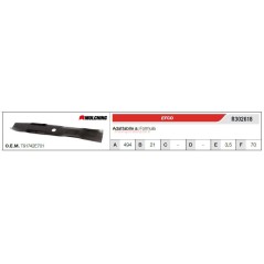 EFCO Rasenmähermesser Rasenmäher Formel R302618 | Newgardenstore.eu