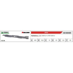 Lama EFCO tagliaerba rasaerba tosaerba LR47 LR48 elettrico 66130045R | Newgardenstore.eu