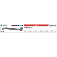 ORIGINAL OLEOMAC EFCO cuchilla cortacésped G 53 H - G 53 PBX - G 53 PK - G 53 TBX | Newgardenstore.eu