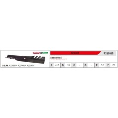 EXMARK Rasenmähermesser Rasenmäher R320035 | Newgardenstore.eu