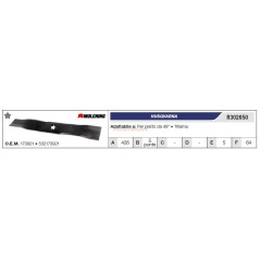 HUSQVARNA lawn mower blade for 48" three-blade deck R302650 | Newgardenstore.eu