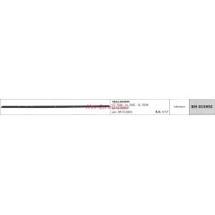 Cuchilla inferior GREENLINE cortasetos GT 750S SL 700C 015992 | Newgardenstore.eu