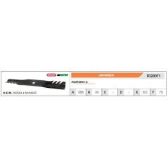 JACOBSEN lawn tractor mower blade R320071