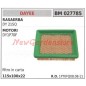Paper air filter DAYEE for lawn mower DY 21SQ and engines DY1P70F 027785