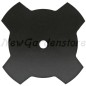 UNIVERSAL brushcutter blade for grass and weeds 4 teeth 13270579