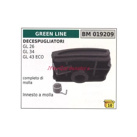 Capuchón conector de bujía GREEN LINE 1 unidad 019209 | Newgardenstore.eu