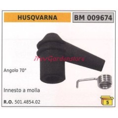 Conector bujía tapón tubo HUSQVARNA 009674 | Newgardenstore.eu