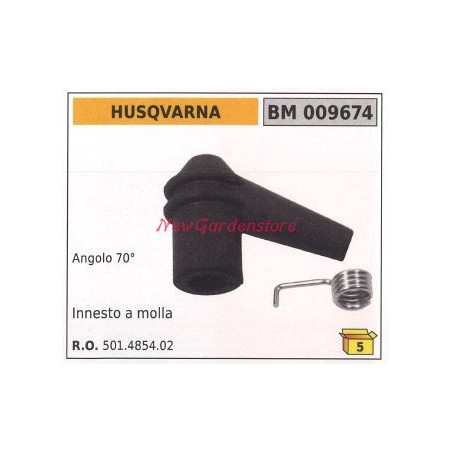 Zündkerzenstecker Rohrkappe HUSQVARNA 009674 | Newgardenstore.eu