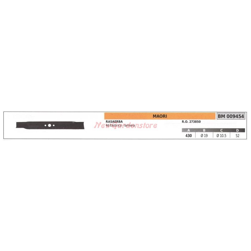 Lama per rasaerba tosaerba tagliaerba MAORI 46 elettrico 009454