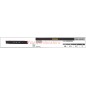 Lama 340mm rasaerba tagliaerba MOWOX EM 3440 P-LI 045327 HYUNDAI