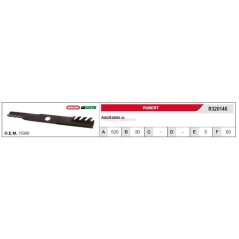 PUBERT cuchilla de corte de césped cortacésped R320146 | Newgardenstore.eu