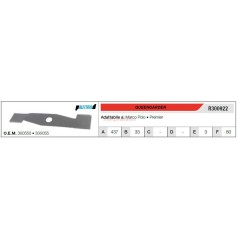 QUEENGARDEN lawn mower blade MARCO POLO R300922 | Newgardenstore.eu