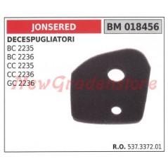 Air filter JONSERED brushcutter GT 2125 GC 2125 BT 2125 GR 2126 018458