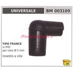 Attacco candela pipetta cappuccio UNIVERSALE 003109 5 MM | Newgardenstore.eu