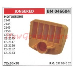 Air filter JONSERED chainsaw 2141 2145 2149 2150 CS 2141 2145 2147 046604 | Newgardenstore.eu