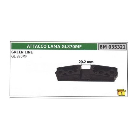 Acoplamiento de cuchillas para motosegadora GREEN LINE GL 870 MF | Newgardenstore.eu