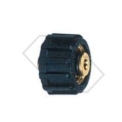 Fixed quick coupling for pressure washer M22x1.5 - F two pieces short