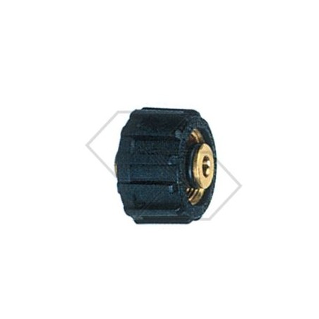 Fixed quick coupling for pressure washer M22x1.5 - F two pieces short | Newgardenstore.eu