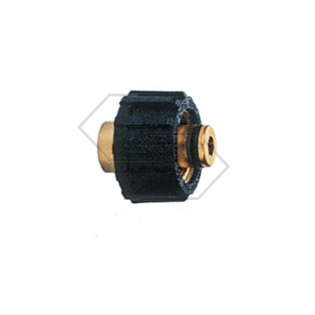 Fixed quick coupling for pressure washer M22x1.5 - F two pieces long | Newgardenstore.eu