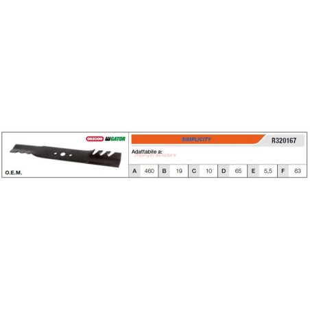 Klinge SIMPLICITY Rasentraktor Rasenmäher R320167 | Newgardenstore.eu