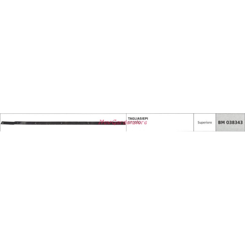 GREENLINE upper blade GT 500D hedge trimmer 038343