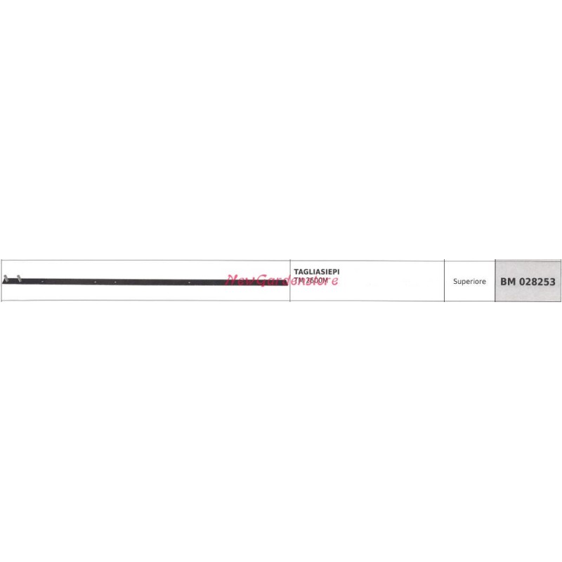 KAAZ upper blade TM 2600M hedge trimmer 028253