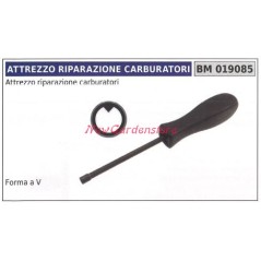 Attrezzo riparazione carburatori NEW GARDEN STORE forma a V 019085 | Newgardenstore.eu