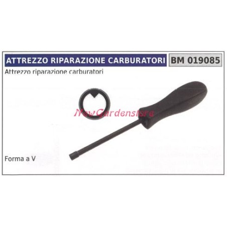 NEW GARDEN STORE carburettor repair tool V-shape 019085 | Newgardenstore.eu