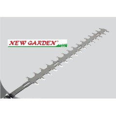 Unteres Heckenscherenmesser mit zwei Klingen 651 mm 392447 IDEAL 600-620 | Newgardenstore.eu