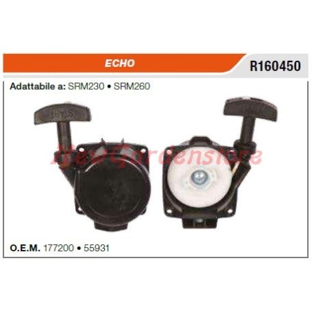 ECHO démarreur de débroussailleuse SRM230 260 R160450 | Newgardenstore.eu