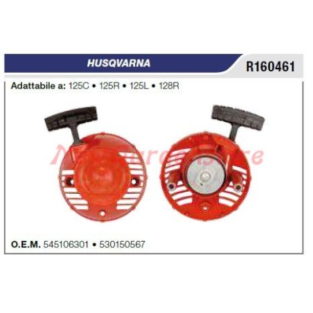 Avviamento HUSQVARNA decespugliatore 125C 125R 125L 128R R160461 | Newgardenstore.eu