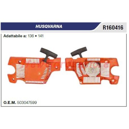 Anlasser HUSQVARNA Freischneider 136 141 R160416 | Newgardenstore.eu