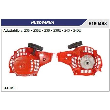 Démarreur HUSQVARNA débroussailleuse 235 235E 236 236E 240 240E R160463 | Newgardenstore.eu