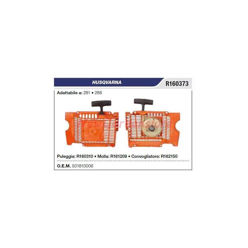 Anlasser für HUSQVARNA Kettensäge 281 288 R160373