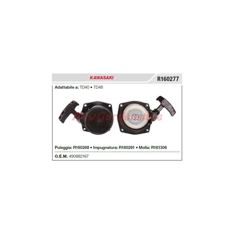 Avviamento KAWASAKI decespugliatore TD40 48 R160277