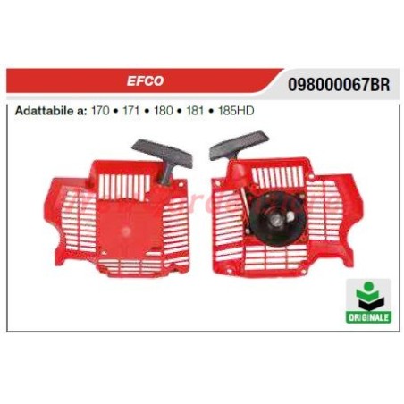 EFCO démarreur de tronçonneuse 170 171 180 181 185HD 098000067R | Newgardenstore.eu