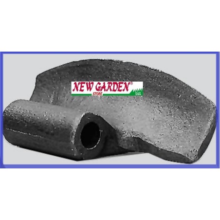 Rotary tiller hoe blade compatible 350-412 HERDER 9572.2004 | Newgardenstore.eu