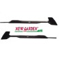 2-piece lawn tractor mower blades 153527 153528 flat 38" MURRAY