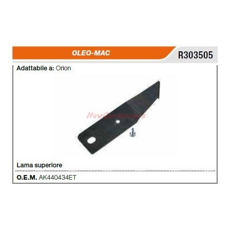 Cuchillas para robot OLEOMAC orion R303505 | Newgardenstore.eu