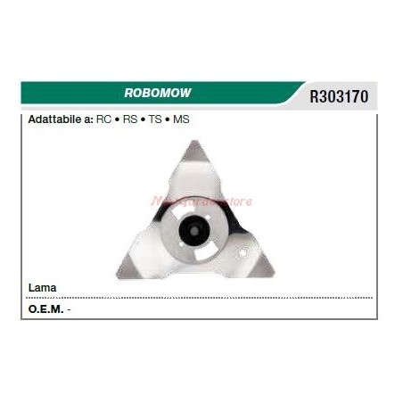 Blades for robomow RC RS TS MS robot R303170 | Newgardenstore.eu