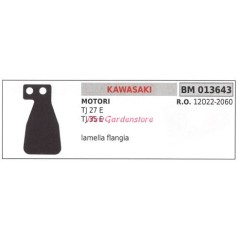 Plaque de maintien de la bride thermique KAWASAKI débroussailleuse TJ 27 E 013643 | Newgardenstore.eu