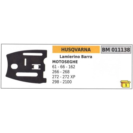 HUSQVARNA Kettenschienenblätter für Kettensäge 61 66 162 266 268 272 011138 | Newgardenstore.eu