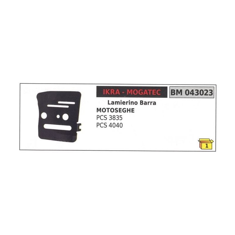 IKRA Kettenschienenblätter für Kettensäge PCS 3835 4040 043023