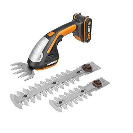 WORX WG801E cordless scissor with 2.0 Ah battery and charger | Newgardenstore.eu