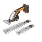 WORX WG801E cordless scissor with 2.0 Ah battery and charger