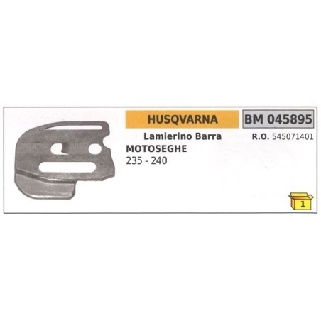 Guide-chaîne HUSQVARNA pour tronçonneuse 235 240 045895 | Newgardenstore.eu