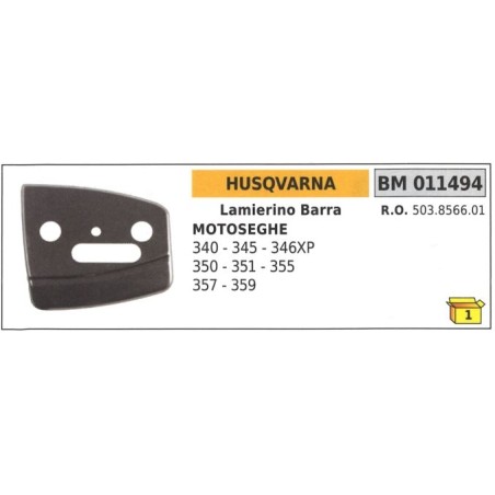 Barra de cadena HUSQVARNA para motosierras 340 345 346xp 350 351 011494 | Newgardenstore.eu