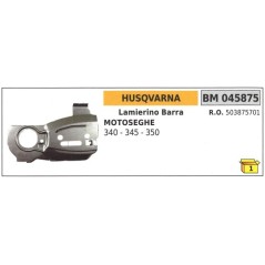 Barra de cadena HUSQVARNA para motosierras 340 345 350 350 045875 | Newgardenstore.eu