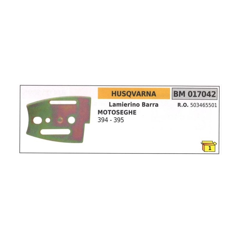 Barre de chaîne HUSQVARNA pour tronçonneuse 394 395 017042